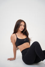 My Time Is Divine Black Sculpt V-Waist Legging