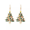 Christmas Tree Dangle Earrings test