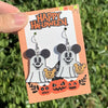 Halloween Mickey Ghost Dangle Earrings test