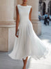 Full Size Sleeveless Cowl Neck Midi Dress Plus Size test