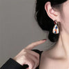 Colorful Abstract Pattern Drop Earrings test