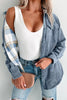 Corduroy Plaid Button-Up Shacket test