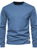 Men's Full Size Round Neck Long Sleeve T-Shirt Plus Size test
