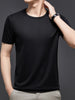 Men's Plus Size Round Neck Short Sleeve T-Shirt test