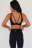 I am Beautifully Radiant Quick Dry Black Sports Bra test