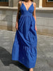 V-Neck Tiered Maxi Cami Dress test