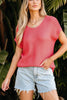 Boat Neck Short Sleeve Sweater test