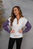 Angel Wings Round Neck Buttoned Knit Top test