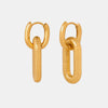 Titanium steel Dangle Earrings test