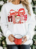 Merry Christmas Graphic Long Sleeve Sweatshirt test