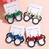 Mickey Mouse Bow Drop Earrings test