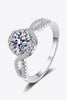 Feel The Joy 925 Sterling Silver Moissanite Ring test