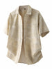 Men's Plus Size Casual Short Sleeve Shirt test