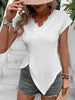 V-Neck Cap Sleeve Blouse test