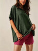 Oversized Round Neck Drop-Shoulder T-Shirt test