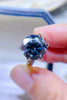 5 Carat Moissanite 925 Sterling Silver Ring test