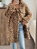 Leopard Button Up Long Sleeve Fuzzy Coat test