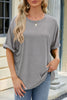 Round Neck Half Sleeve T-Shirt test