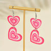 Heart Dangle Earrings test
