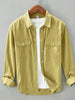 Men's Plus Size Button Up Long Sleeve Shirt test