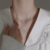 Double Layered Butterfly Necklace test