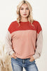 Color Block Dropped Shoulder T-Shirt test