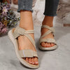 Open Toe Flats Sandals test