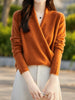 Surplice Long Sleeve Sweater test