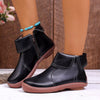 Round Toe Side Zipper Boots test