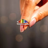 Zircon 925 Sterling Silver Double-Layered Ring test
