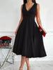Sleeveless A-Line Midi Dress test