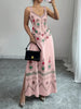 Floral Sleeveless Maxi Dress with Side Slit test