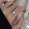 925 Sterling Silver Zircon Ring test