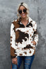 Quarter-Zip Long Sleeve Teddy Sweatshirt test