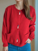 Button Down Long Sleeve Cardigan with Pockets test
