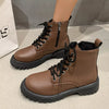Chunky Platform Lace-Up Combat Boots test