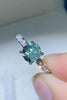 Future Style 1 Carat Moissanite Side Stone Ring test