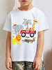 Children's Animal Graphic Tee and Shorts Set test