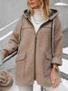 Fleece Zip Up Hooded Outerwear test