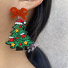 Christmas Dangle Earrings test