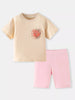 Children's Printed Short Sleeve T-Shirt & Shorts Set test