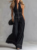 Zip Front Sleeveless Wide Leg Jumpsuit test