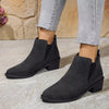 Point Toe Block Heels Ankle Boots test