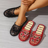 Floral Round Toe Sandals test