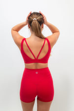 I Am Beautifully Radiant Quick-Dry Butter Red Short