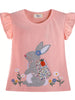 Children's Rabbit Ruffle Sleeve T-Shirt test