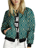 Zip Up Printed Jacket test