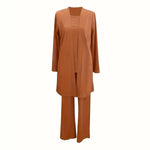 Women's 3-Piece Longline Duster Cardigan