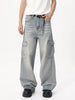 Men's Loose Fit Wash Cargo Jeans test