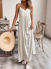 Casual Spaghetti Strap Maxi Dress test